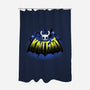 Knight Emblem-None-Polyester-Shower Curtain-Astrobot Invention