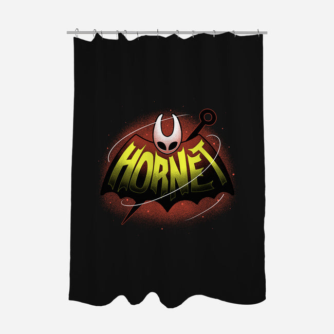 Hornet Emblem-None-Polyester-Shower Curtain-Astrobot Invention