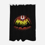 Hornet Emblem-None-Polyester-Shower Curtain-Astrobot Invention