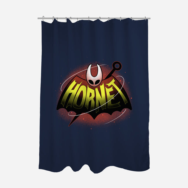 Hornet Emblem-None-Polyester-Shower Curtain-Astrobot Invention