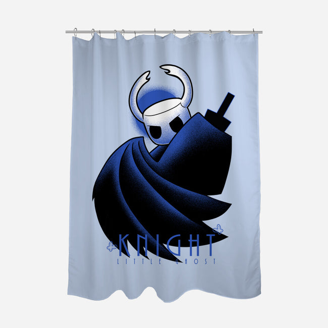 The Little Ghost-None-Polyester-Shower Curtain-Astrobot Invention