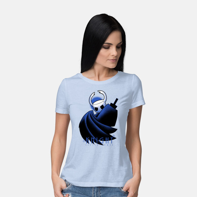 The Little Ghost-Womens-Basic-Tee-Astrobot Invention