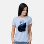 The Little Ghost-Womens-Basic-Tee-Astrobot Invention