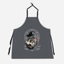 Black Witch Cat-Unisex-Kitchen-Apron-fanfabio