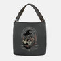 Black Witch Cat-None-Adjustable Tote-Bag-fanfabio