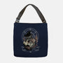 Black Witch Cat-None-Adjustable Tote-Bag-fanfabio