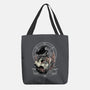Black Witch Cat-None-Basic Tote-Bag-fanfabio