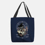 Black Witch Cat-None-Basic Tote-Bag-fanfabio