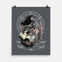 Black Witch Cat-None-Matte-Poster-fanfabio