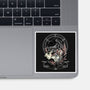 Black Witch Cat-None-Glossy-Sticker-fanfabio