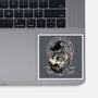 Black Witch Cat-None-Glossy-Sticker-fanfabio