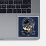 Black Witch Cat-None-Glossy-Sticker-fanfabio