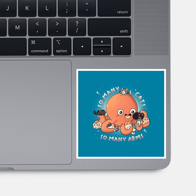 So Many Cats-None-Glossy-Sticker-Freecheese