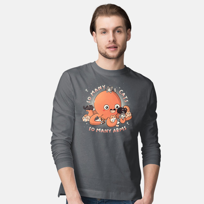 So Many Cats-Mens-Long Sleeved-Tee-Freecheese