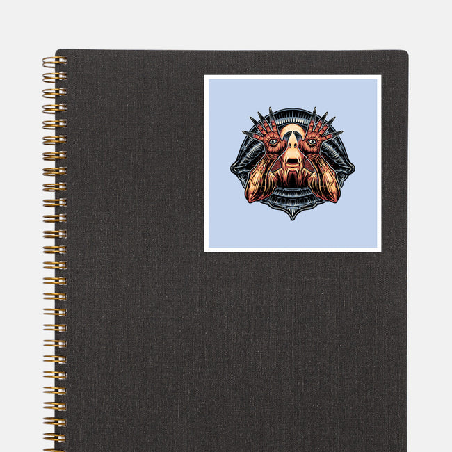 The Pale Man Sees-None-Glossy-Sticker-glitchygorilla