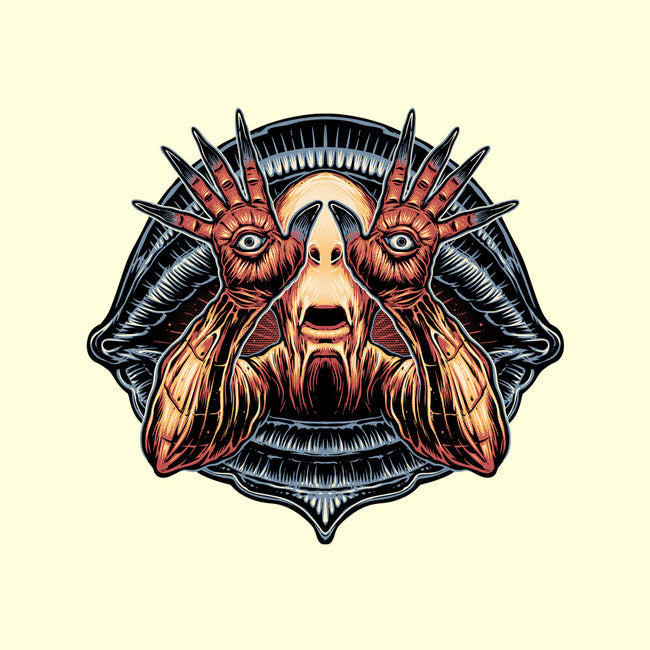 The Pale Man Sees-None-Drawstring-Bag-glitchygorilla