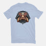 The Pale Man Sees-Womens-Fitted-Tee-glitchygorilla