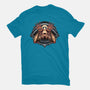 The Pale Man Sees-Womens-Fitted-Tee-glitchygorilla