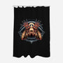 The Pale Man Sees-None-Polyester-Shower Curtain-glitchygorilla