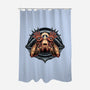 The Pale Man Sees-None-Polyester-Shower Curtain-glitchygorilla