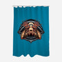 The Pale Man Sees-None-Polyester-Shower Curtain-glitchygorilla