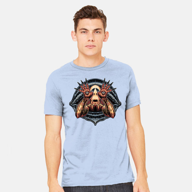 The Pale Man Sees-Mens-Heavyweight-Tee-glitchygorilla