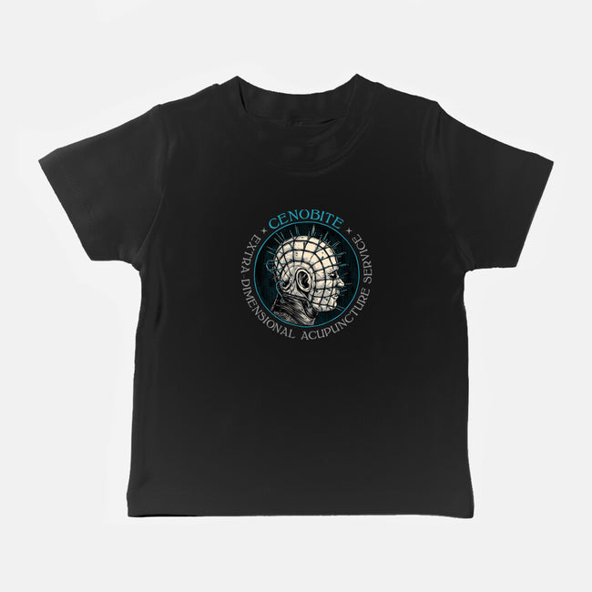 Extra Dimensional Acupuncture-Baby-Basic-Tee-glitchygorilla