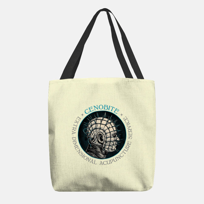 Extra Dimensional Acupuncture-None-Basic Tote-Bag-glitchygorilla