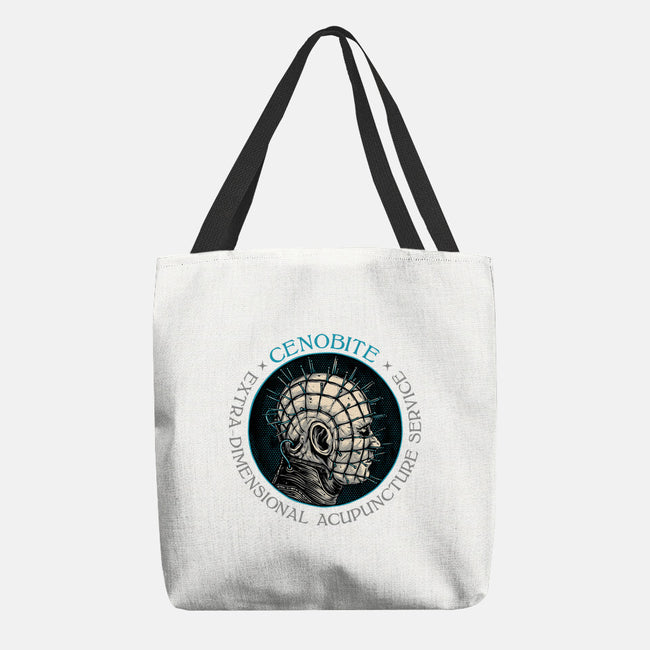 Extra Dimensional Acupuncture-None-Basic Tote-Bag-glitchygorilla