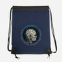 Extra Dimensional Acupuncture-None-Drawstring-Bag-glitchygorilla