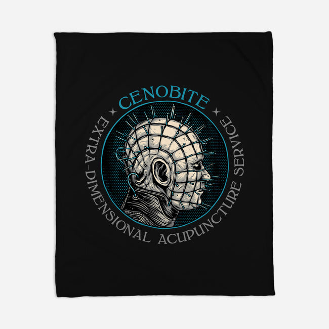 Extra Dimensional Acupuncture-None-Fleece-Blanket-glitchygorilla