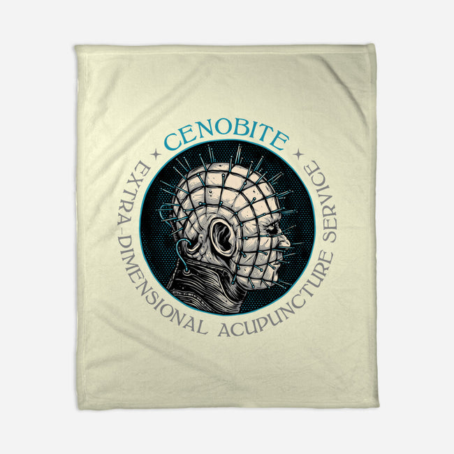 Extra Dimensional Acupuncture-None-Fleece-Blanket-glitchygorilla