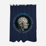 Extra Dimensional Acupuncture-None-Polyester-Shower Curtain-glitchygorilla