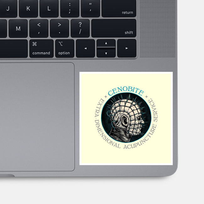 Extra Dimensional Acupuncture-None-Glossy-Sticker-glitchygorilla