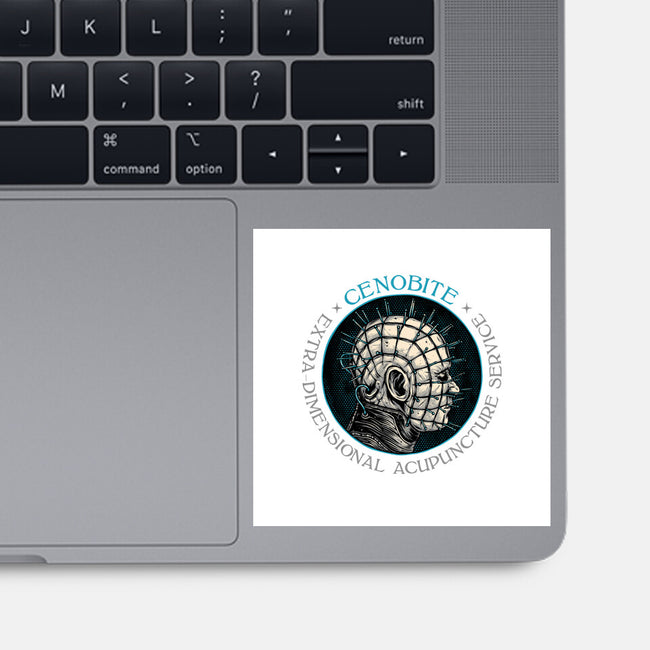 Extra Dimensional Acupuncture-None-Glossy-Sticker-glitchygorilla