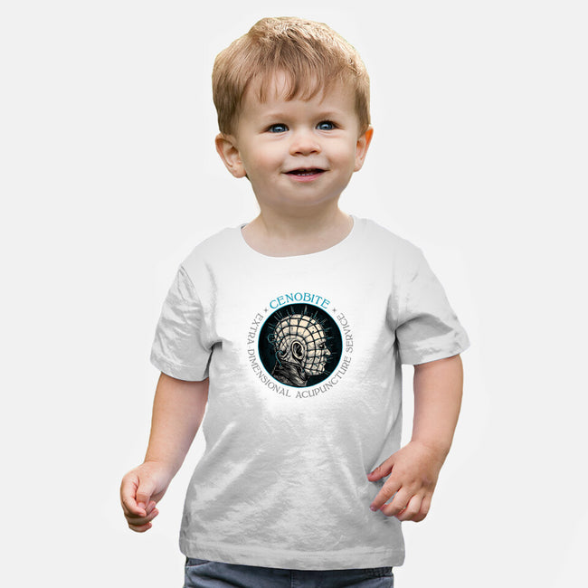Extra Dimensional Acupuncture-Baby-Basic-Tee-glitchygorilla
