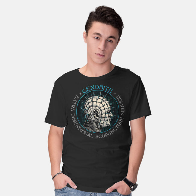 Extra Dimensional Acupuncture-Mens-Basic-Tee-glitchygorilla