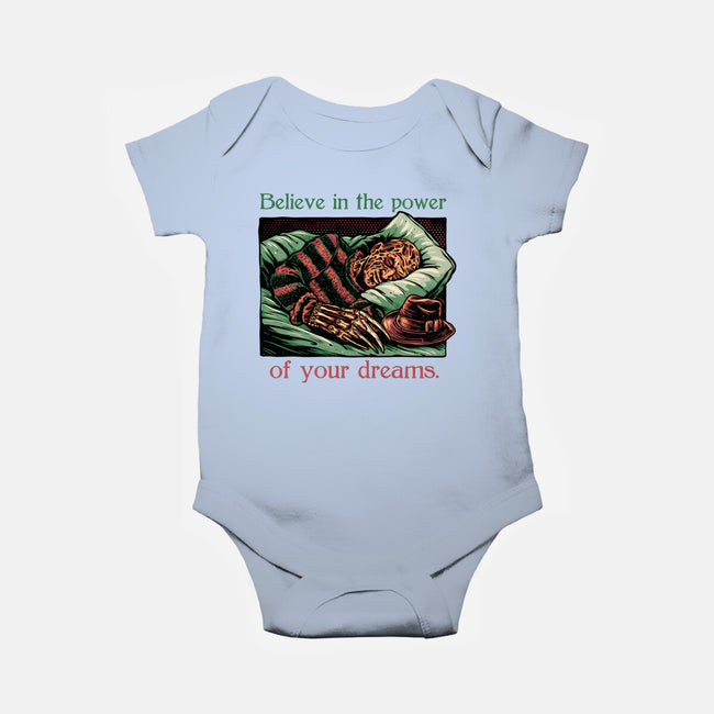 The Power Of Dreams-Baby-Basic-Onesie-glitchygorilla