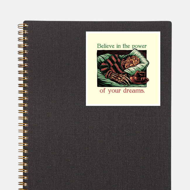 The Power Of Dreams-None-Glossy-Sticker-glitchygorilla