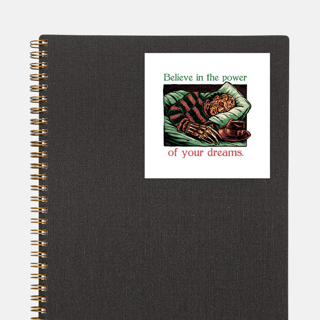 The Power Of Dreams-None-Glossy-Sticker-glitchygorilla