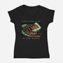The Power Of Dreams-Womens-V-Neck-Tee-glitchygorilla