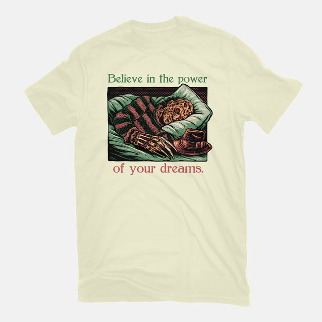The Power Of Dreams-Mens-Basic-Tee-glitchygorilla
