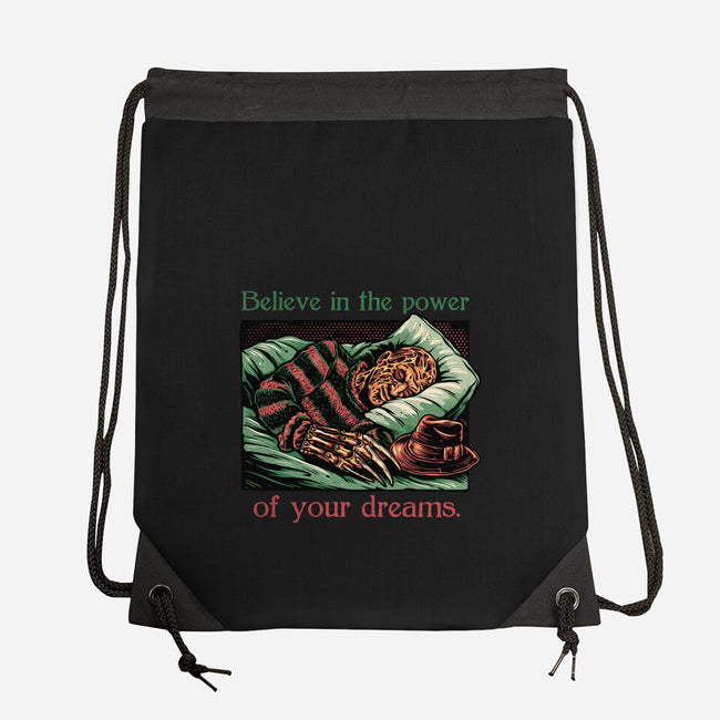 The Power Of Dreams-None-Drawstring-Bag-glitchygorilla