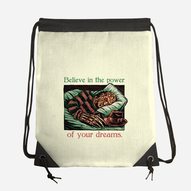 The Power Of Dreams-None-Drawstring-Bag-glitchygorilla