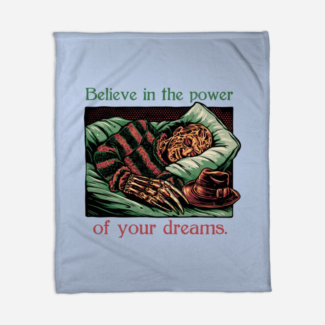 The Power Of Dreams-None-Fleece-Blanket-glitchygorilla