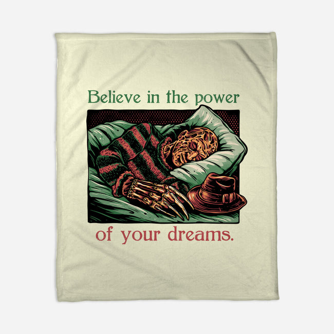 The Power Of Dreams-None-Fleece-Blanket-glitchygorilla