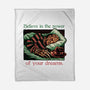 The Power Of Dreams-None-Fleece-Blanket-glitchygorilla