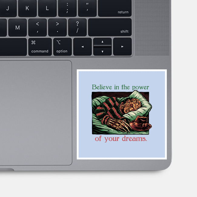 The Power Of Dreams-None-Glossy-Sticker-glitchygorilla
