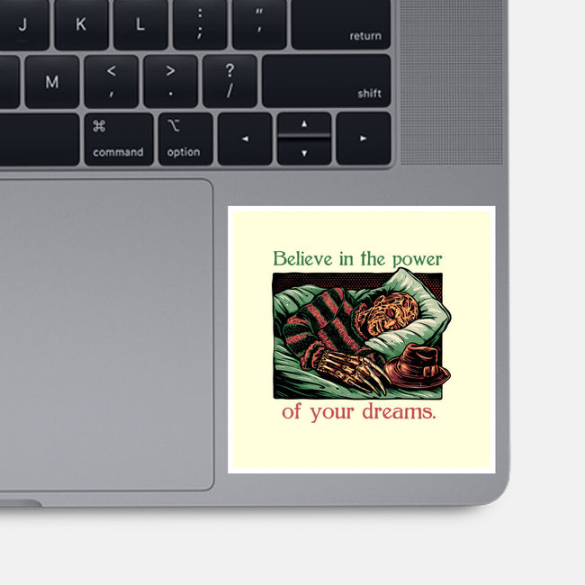 The Power Of Dreams-None-Glossy-Sticker-glitchygorilla