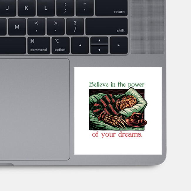 The Power Of Dreams-None-Glossy-Sticker-glitchygorilla